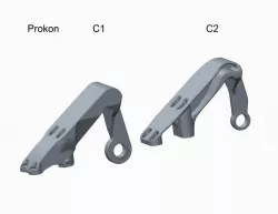 Prokon flap bearing brackets
