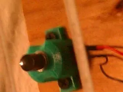 Push button housing