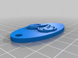 Ram Key Chain