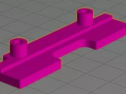 Replicator X Belt Clamp