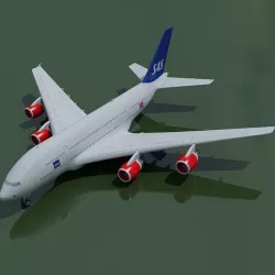 Scandinavian Airlines SAS 3D model