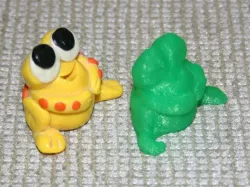 Scanned Clay Frog
