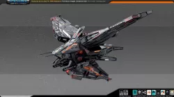 SF Bomber RK3 Low-poly  3D model