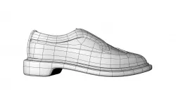 Shoes Base model  -  T Splines    OBJ    ZTL  Low-poly  3D model