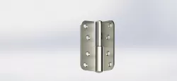 Simple door hinge