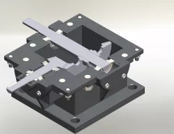 Single-stage bavel gearbox