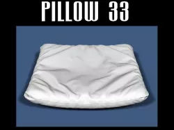Sitting pillow 3D model