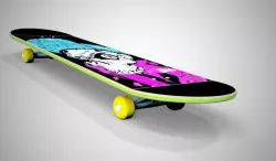 Skateboard 3D model