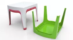 Small Plastic Table Model 01