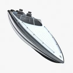 Speed Boat 3D model