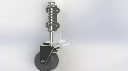 spring-loaded wheels