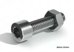 SR M6 Bolt with nut