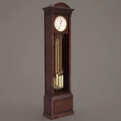 Standing clock 3D model
