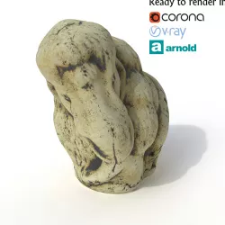 Statuette mammoth 3D model