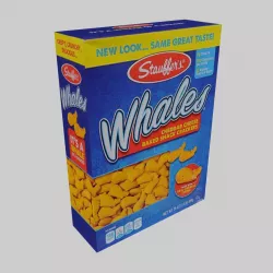 Stauffers Whales Baked Snack Crackers Low-poly  3D model