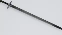 Sudanese Sword Low-poly  3D model