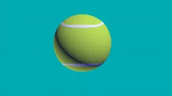 Tenis Ball Low-poly  3D model