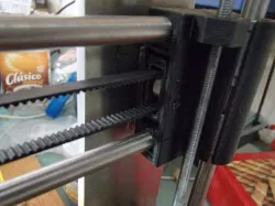 Tensor incorporado a eje X Prusa i3 - Incorporated tensor axis X