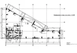 Three storey office building engineering drawings