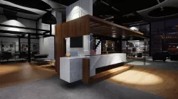 UE4 Office Low-poly  3D model