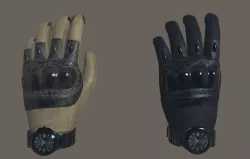 VR Tactical Gloves  Low-poly  3D model
