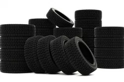 Winter tire well 3D model