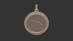 3D CAD Aries Zodiac Constellation Pendant