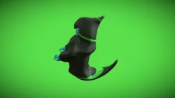 3D Ghost cartoon