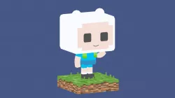 Adventure Time (Finn Minecraft)