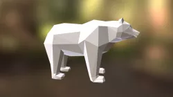 Bear Low Poly
