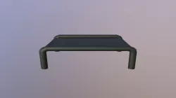 Bed Low Poly