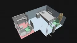 Bedroom previz
