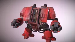 Dreadnought from 40K with pilot