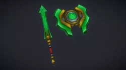 Emerald Charge Blade (Sword & Shield)