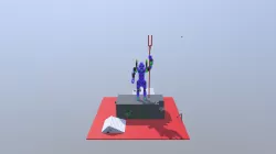 Eva 01 Pixel 3D Art