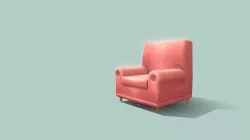 game ready Old Chair (lowpoly)