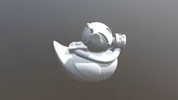 Gas Mask Duck