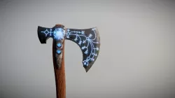 GOW Leviathan Axe fanart