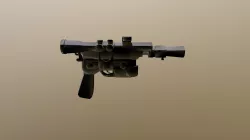 Han Solo Gun (Attempt at Baking)