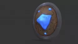 Hand Painted Anti Magic Shield