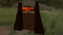 Jurassic Park Gate (Just For Fun)