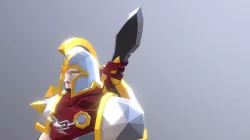 Knight Low Poly