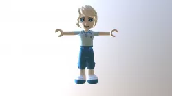 LEGO 3 Model MAN_skeleton