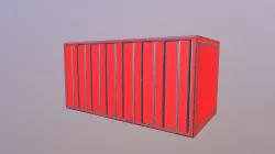 Low Poly Container