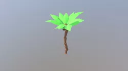 Low Poly Palmtree