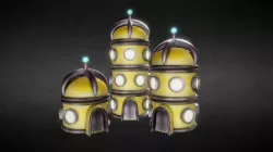 Lunar Cheese Mine Worker Homes