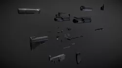 M4 Exploded