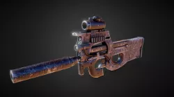 P90 Submachine Gun