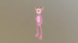 Pink Panther Character Asset