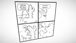 Prickles - 3D comic strip